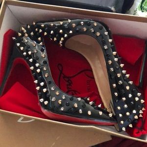 Louboutin spike heels